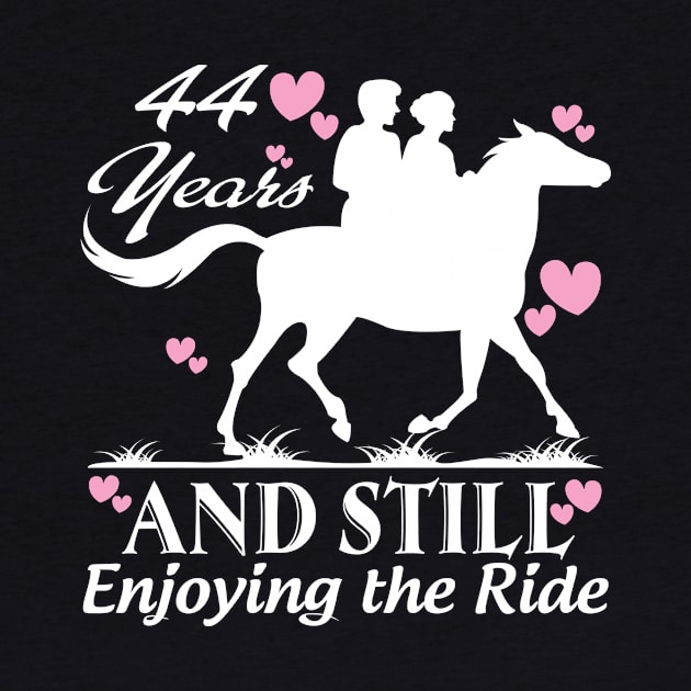 44 years and still enjoying the ride by bestsellingshirts